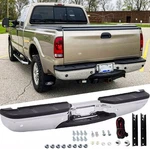Rear Steel Step Bumper Assembly 1999-2007 Ford F250 F350 Super Duty With Par. Fixed Price $289.99.