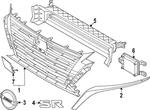 Genuine Nissan Grille Surround 62074-9HF0A. Fixed Price $122.89.