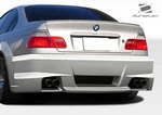 Duraflex Fits 1999-05 Bmw 3 Series E46 4DR I-design Wide Body Rear Bumper Cover. Fixed Price $387.55.
