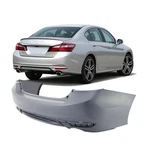 Rear Bumper Cover For 2016-2017 Honda Accord Ex-l Sport Se W/o Parking Aid Holes. Fixed Price $155.41.