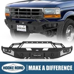 Hooke Road Earthshaker Front Bumper W/ Lights Fit 92-96 Ford F-150 F-250 F-350. Fixed Price $459.99.