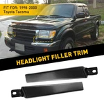 For Toyota Tacoma 1998-2000 Front Bumper Grille Headlight Filler Trim Panels Set. Fixed Price $15.19.