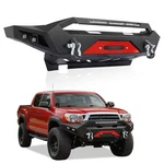 Front Bumper W/winch Plate & Led Lights Skid For Toyota Tacoma 2005-2015. Fixed Price $459.99.