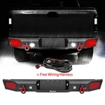 Aaiwa 1999-2016 Ford F250 F350 F450 F550 Super Duty Steel Rear Bumper + Wire. Fixed Price $314.96.