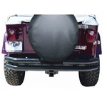 Rampage 7648 Black Double Tube Rear Bumper W/ Receiver For 87-06 Wrangler Yj/tj. Fixed Price $199.84.