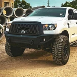 Hooke Road Full Width Front Bumper W/ Skid Plate,led Light Fit Tundra 07-13. Fixed Price $519.99.