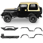 For 1987-1995 Jeep Wrangler Yj Front Rear Bumper Fender Flares Cover Assembly. Fixed Price $448.35.