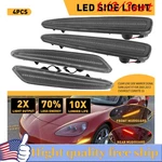 4/8X Led Clear Side Marker Signal Lights Front+rear For 05-13 Chevy Corvette C6. Fixed Price $151.99.