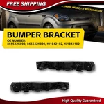 Pair Front Bumper Bracket Mount Support For 2010-2011 Kia Soul. Fixed Price $28.49.