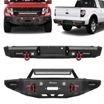2010-2013 2014 Ford F-150 Svt Raptor Front Rear Bumper W/winch Plate&light. Fixed Price $469.99.