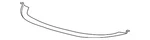 Genuine Volkswagen Valance Panel 1K9-805-903. Fixed Price $155.99.