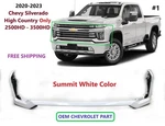 2020-2023 Chevy Silverado High Country 2500HD 3500HD Front Upper Bumper Cover #1. Fixed Price $800.00.