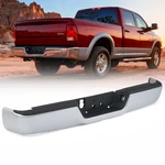 Chrome Rear Bumper For 2009-2018 Dodge Ram 1500 2500 3500 W/o Exhaust Holes. Fixed Price $179.99.