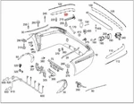 Genuine Mercedes Bbdc W211 E-class Rail 21188004129999. Fixed Price $146.58.
