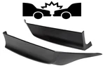 Hecasa For 2013-15 Honda Accord 4-DR Hfp-style Black Rear Bumper Spoiler Lip 2PC. Fixed Price $58.75.