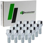 Silver Lug Bolts Compatible With Dodge Fiat Jeep 68296586AA Set Of 16. Fixed Price $61.00.