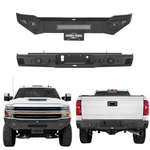 Fit Chevy Silverado 2500/3500 Hd 2015-2019 Steel Front/rear Bumper W/led Lights. Fixed Price $499.79.