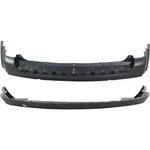 Bumper Cover For 2011-2017 Jeep Patriot With Tow Hook Holes Rear Upper And Lower. Fixed Price $209.62.