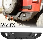 Offroad Steel Rear Bumper For 2007-2018 Jeep Wrangler Jku+led Lights+d-rings. Fixed Price $299.99.