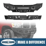 Hooke Road Front & Rear Bumper W/ Skid Plate Light For 06-09 Dodge Ram 2500 3500. Fixed Price $919.22.