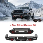 Aaiwa For 2024 2025 Toyota Tacoma Stubby Front Rear Bumper W/ Winch Plate&lights. Fixed Price $989.99.