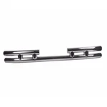 Rugged Ridge Dual Tube Rear Stainless Steel Oe Bumper For 87-06 Jeep Wrangler. Fixed Price $399.99.