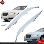 For Chrysler 300 2011 2012-2014 Front Bumper Molding Chrome Trim Set Lh&rh 2PC. Fixed Price $13.88.