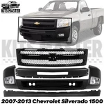 Front Bumper & Grille Assembly Primed Kit For 2007-2013 Chevrolet Silverado 1500. Fixed Price $469.89.