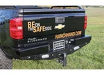 New Ranch Hand SBC14HBLSL Rear Bumper With Sensors Lights Fits Sierra 1500. Fixed Price $980.95.