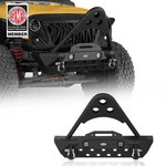 Steel Front Bumper W/ Led Lights For 07-18 Jeep Wrangler Jk Stinger Stubby. Fixed Price $359.66.