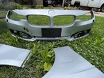 12-15 Bmw Series 320I 328I 335I F30 F31 Front Bumper Cover Glacier Silver Oem. Fixed Price $500.00.