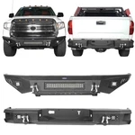 Full Width Front Rear Bumper W/led Lights & D-rings For 2014-2021 Toyota Tundra. Fixed Price $958.40.