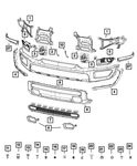Genuine Mopar Bumper Bracket Kit 68271501AC. Fixed Price $93.68.