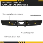 New Primered Steel Rear Step Bumper Assembly 1997-2003 Ford F150 Truck 97-03. Fixed Price $169.99.