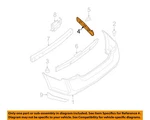Nissan Oem 09-14 Maxima Rear Bumper Components-side Retainer 85221ZX70A. Fixed Price $44.02.