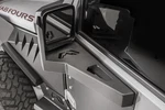 Fab Fours JK3001-1 Front Door Skin Mirror Guard Matte Black For Jeep Wrangler. Fixed Price $249.99.