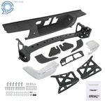 For Toyota Tundra 2014-2021 Steel Chrome Rear Step Bumper Assembly W/park Assist. Fixed Price $191.21.