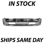 New Chrome Steel Front Bumper Face Bar For 2014-2018 Ram 1500 W/ Fog & Park Ast. Fixed Price $321.73.