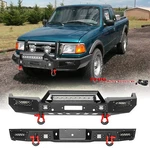 Aaiwa Fit 1993-1997 Ford Ranger Front Rear Bumper W/winch Plate & Led Lights. Fixed Price $459.95.