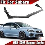 Us 2015-2021 Fit For Subaru Wrx Sti S208 4D Front Bumper Lip Spoiler Unpainted. Fixed Price $220.00.