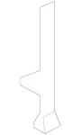 Genuine Nissan Bumper Impact Bar Bracket 62044-KB51B. Fixed Price $139.03.