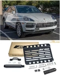 Eos For 19-PRESENT Porsche Cayenne Front Tow Hook License Plate Mount Bracket. Fixed Price $65.00.
