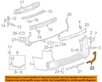 Gm Oem 16-17 Terrain Rear Bumper Components-outer Molding 23478000. Fixed Price $97.98.