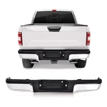 Rear Steel Step Bumper Ford F150 2009-2014 Silver No Sensor 9L3Z17906A. Fixed Price $285.99.