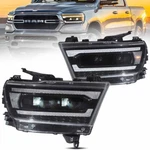 Set Vland For 2019-2024 Dodge Ram 1500 Pair Led Projector Headlights W/animation. Fixed Price $499.99.