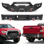 Front/rear Bumper W/ Sensor Hole & Lights D-rings For 2007-2013 Toyota Tundra. Fixed Price $782.99.