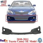 Front Bumper Lower Valance Spoiler Primed For 2010-2011 Toyota Camry Se Model. Fixed Price $133.90.