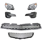 Front Bumper Grille Kit For 2010-2015 Chevrolet Equinox Ls Lt Sport Utility. Fixed Price $473.23.