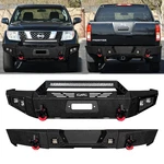Vijay For 2005-2021 Nissan Frontier Front/rear Bumper With Winch Plate&led Light. Fixed Price $529.99.