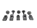 Fit Ferrari Bumper Strip & Side Skirt Moulding M6 Torx Head/u-nut Trim Clips. Fixed Price $15.02.